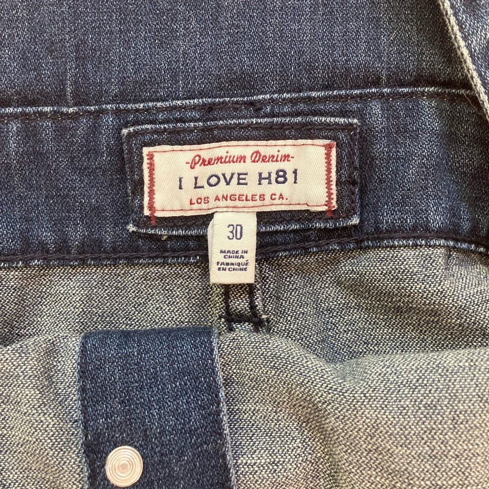 Denim shorts overalls - Picture 6 of 9